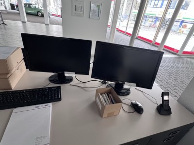 2 Widescreen-TFT-Monitore BenQ